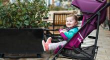 Joie Nitro LX Art.S1036BADPW000 Dark Pewter Stroller